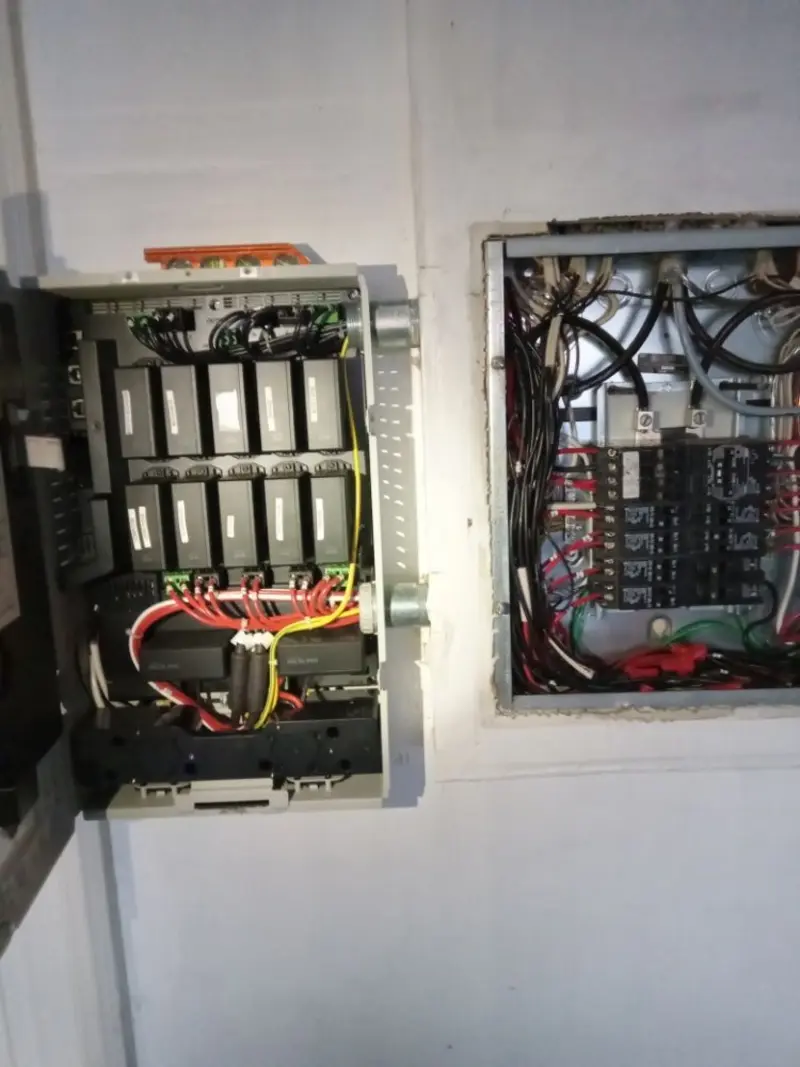 Electrical panel upgrade completed for Indoor Lighting Installation in Ferndale